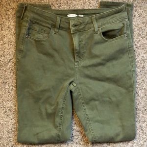 Old Navy Olive Green Rockstar Jeans (4)